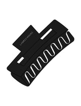 The Claw Hair Clip - Black - Lagree House - Top Logo - Printed - White