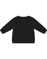 The Kids Crewneck - Black - BTLR - Center Chest - Printed - White
