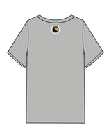 The Mens Heavyweight Tee - Heather - Odyssey Performance - Center Chest Stacked - Back Neckline - Printed - Full Color