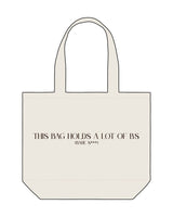 The Tote Bag - Natural - Bare Pilates - Center - Back - Printed - Brown - #2b1a12