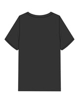 The Mens Heavyweight Tee - Washed Black - RAG Collaborative - Right Sleeve - Embroidered - Black