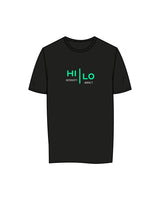 The Womens Tee - Black - Hilo House - Center Chest - Full Color