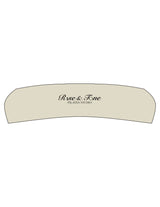 The Headband - Khaki - Rise and Tone - Center Brim Stacked - Printed - Black