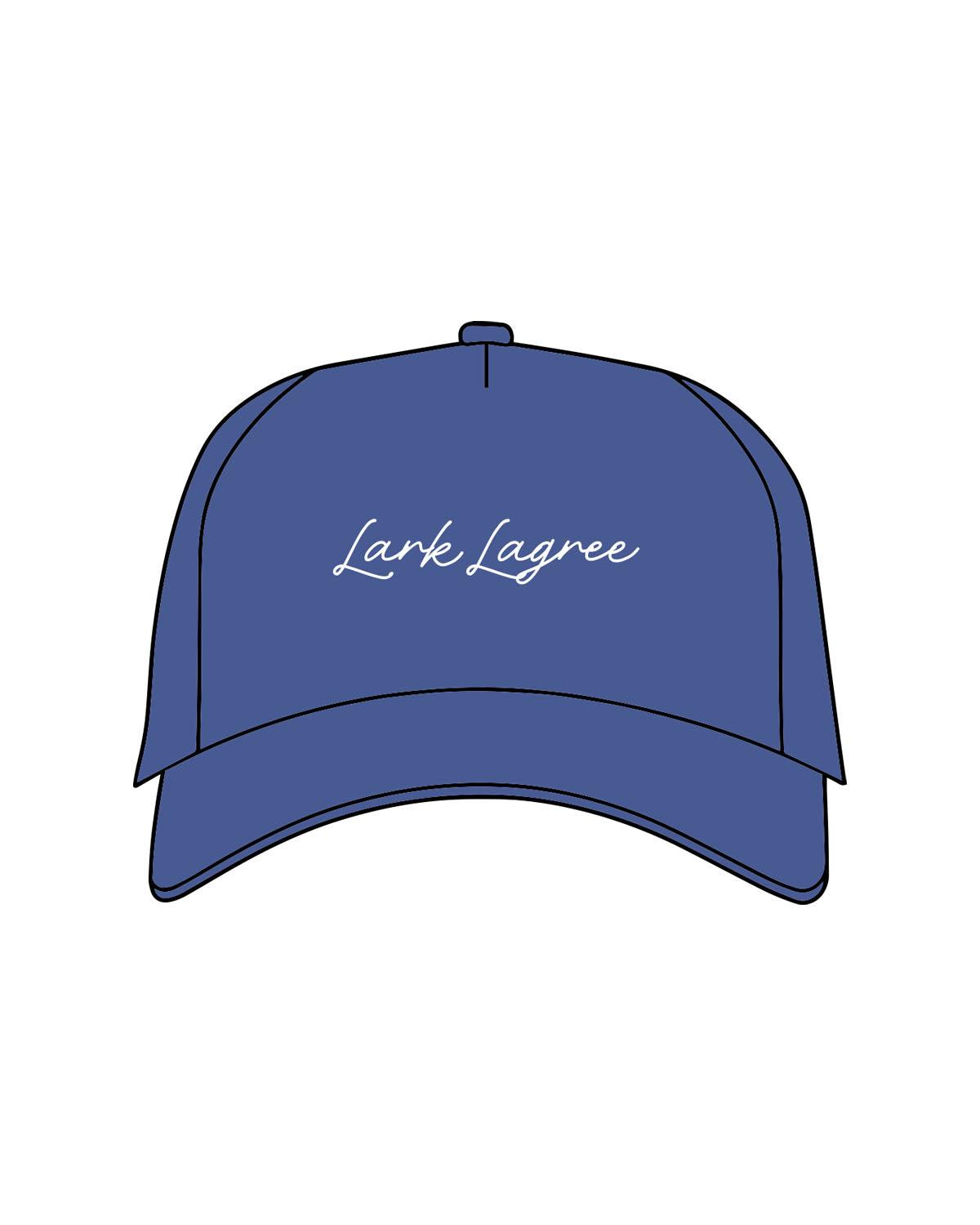 The Foam Trucker - Liberty - Pure Movement LARK - Center Crown - Embroidered - White