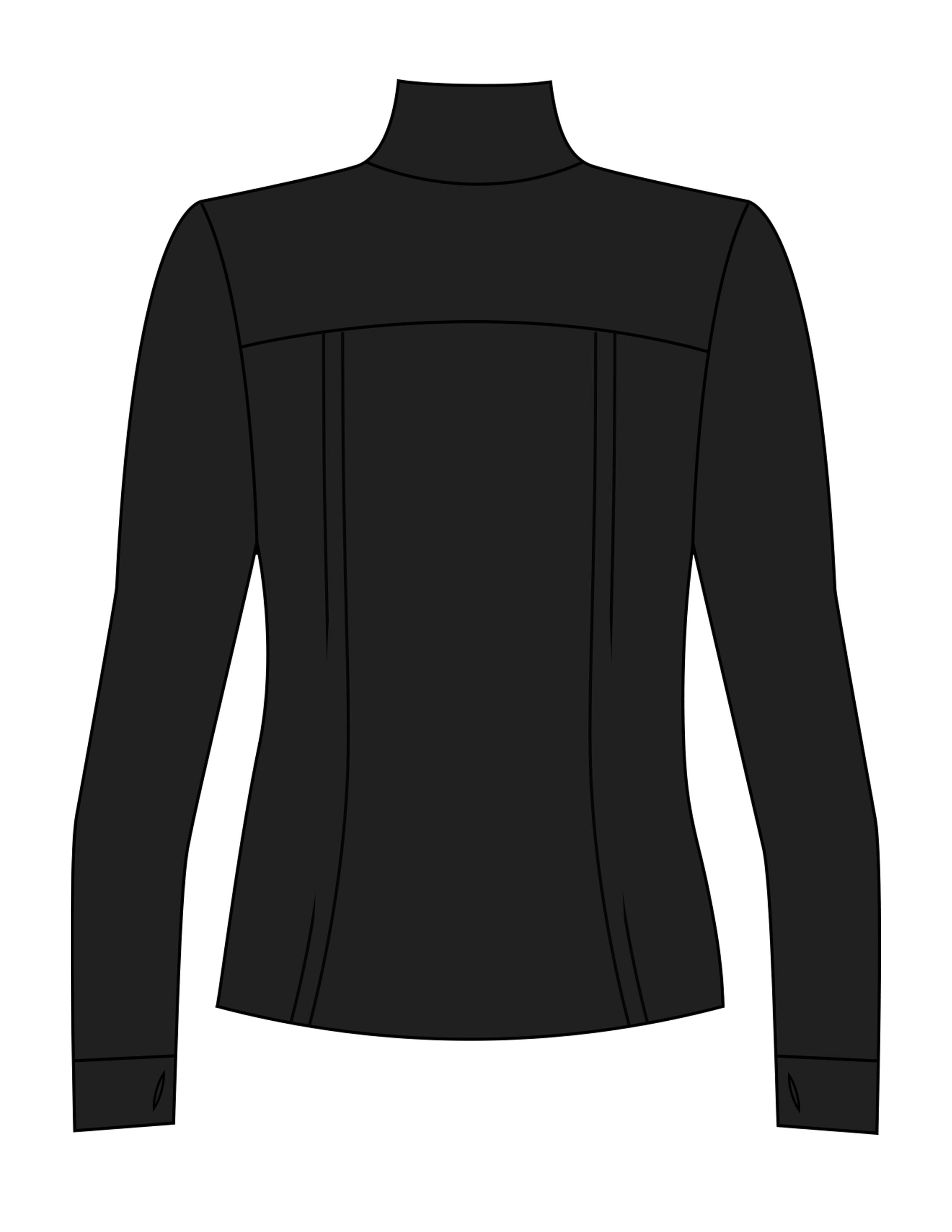 The Womens Zip Jacket - Black - C2 Financial - Left Chest Stacked - Printed - White