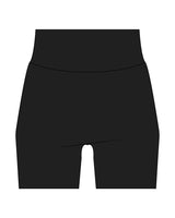 The Basic Short - Black - Positively Fit - Back Waistline Stacked - Printed - Full Color