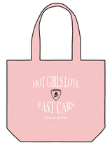 The Tote Bag - Light Pink - Platinum Pilates - Front Full Body - Printed - Full Color