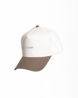 The Canvas Cap - Natural / Walnut - Miss Lymph - Center Crown & Back - Embroidered - Full Color