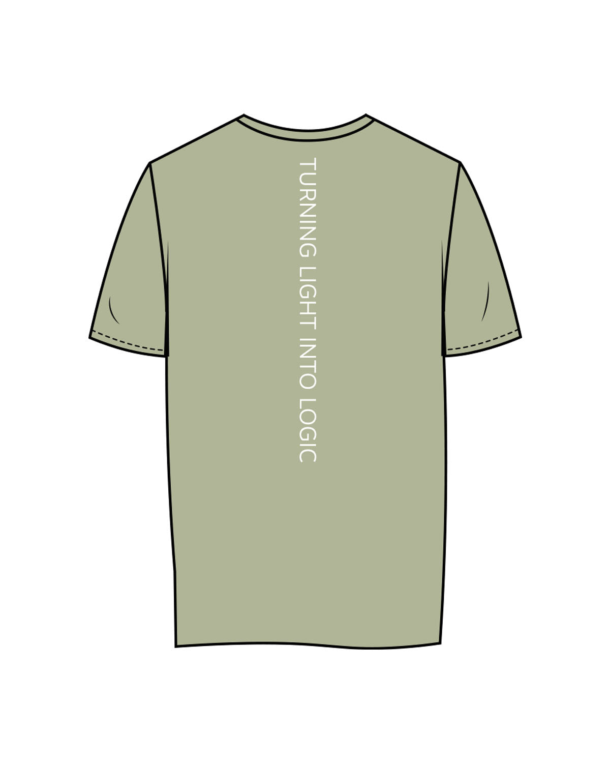 The Womens Tee - Pistachio - Palomino Labs - Center Chest & Center Back - Printed - Full Color