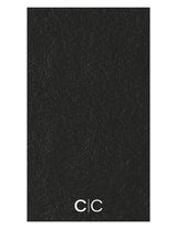 The Gym Towel - Black - Core Collective - Front Bottom - Embroidered - White - The Gym Towel Bag - Black - Center Body - Printed - White