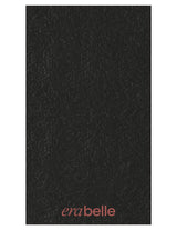 The Gym Towel - Black - Erabelle - Front Bottom - Embroidered - Brown - The Gym Towel Bag - Black - Center Body Stacked - Printed - White