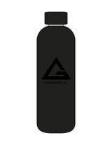 The Water Bottle - Black - Gracie B.N - Center Body Stacked - Printed - Glossy - Black