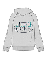The Womens Zip Hoodie - Heather - Alter'd Core - Left Chest / Back - Full Color