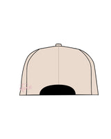 The Dad Hat - Stone - Botoxie - Center Crown, Bottom Left Front & Bottom Left Back- Embroidered - Pink