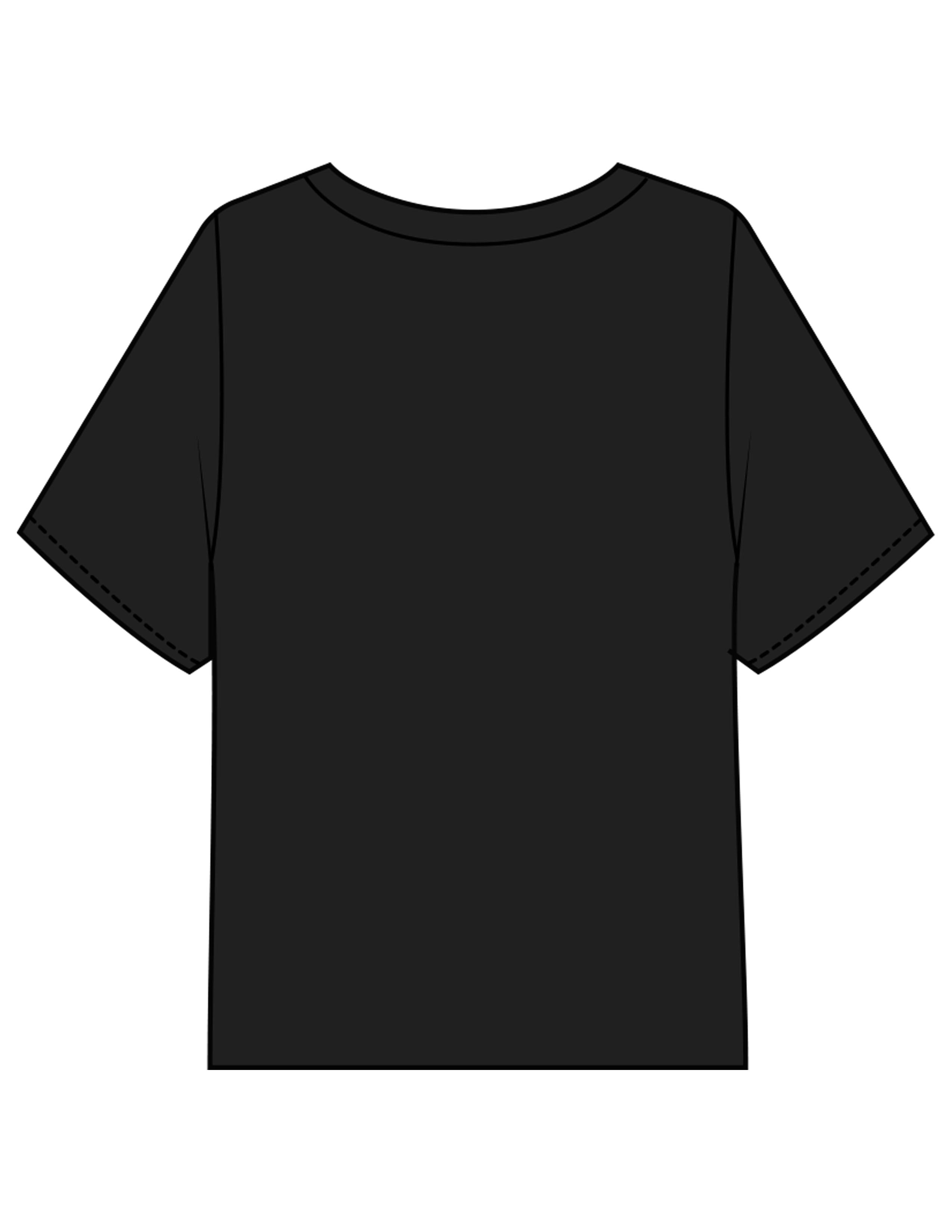 The Midweight Crop Tee - Black - ATP - Left Chest Round - Printed - Green
