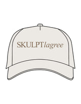 The Foam Trucker Hat - Bone - Skulpt Lagree - Center Crown - Printed - Walnut