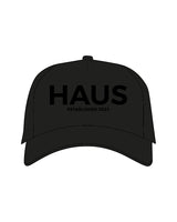 The Foam Trucker - Black - Center Crown Stacked - Printed - Tone on Tone