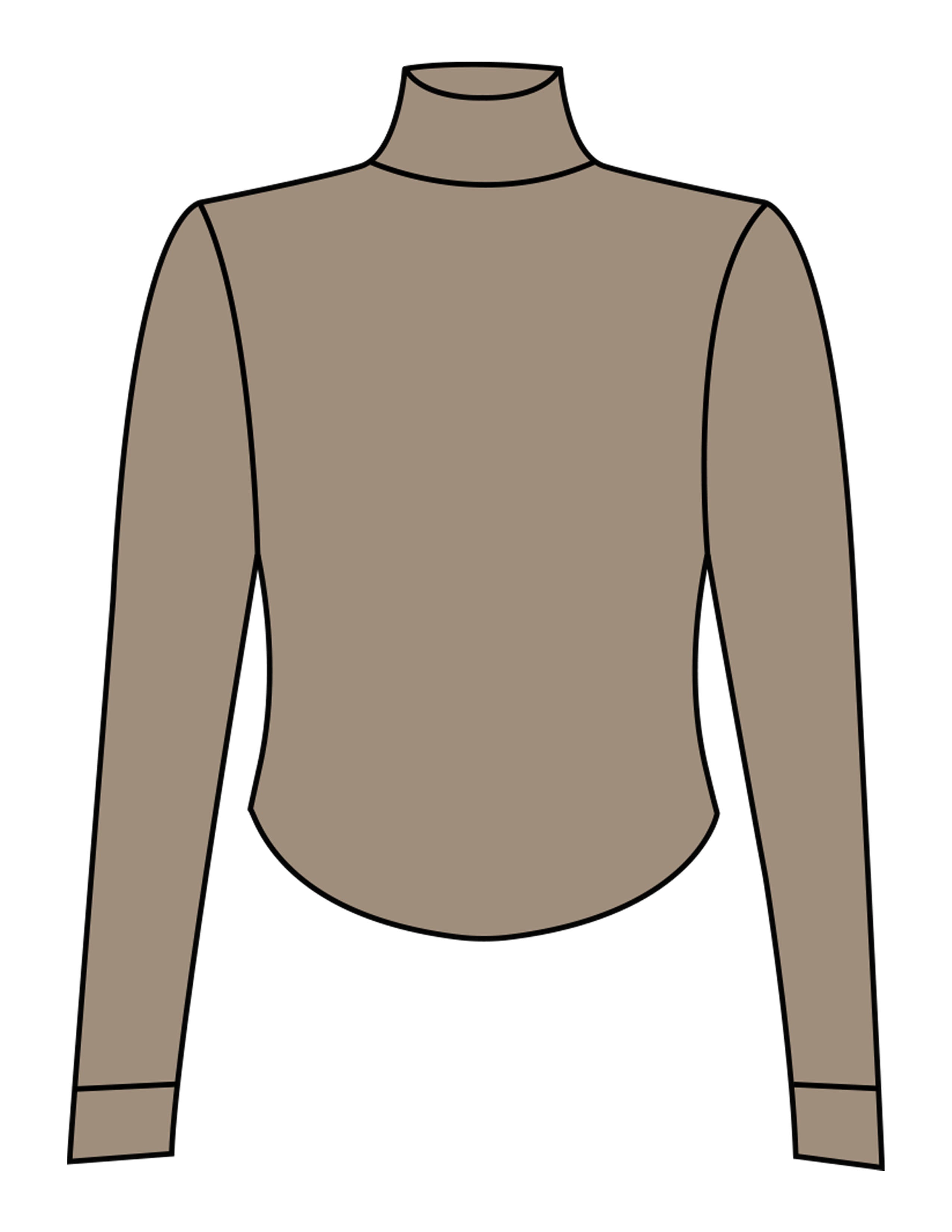 The 3/4 Crop Zip Jacket - Brown - Movement Pilates Buffalo - Left Chest - Printed - White