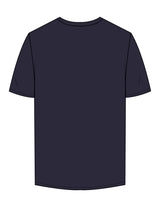 The Mens Tee - Midnight - Rebel Ride - Chest Logo Stacked - Printed - Full Color