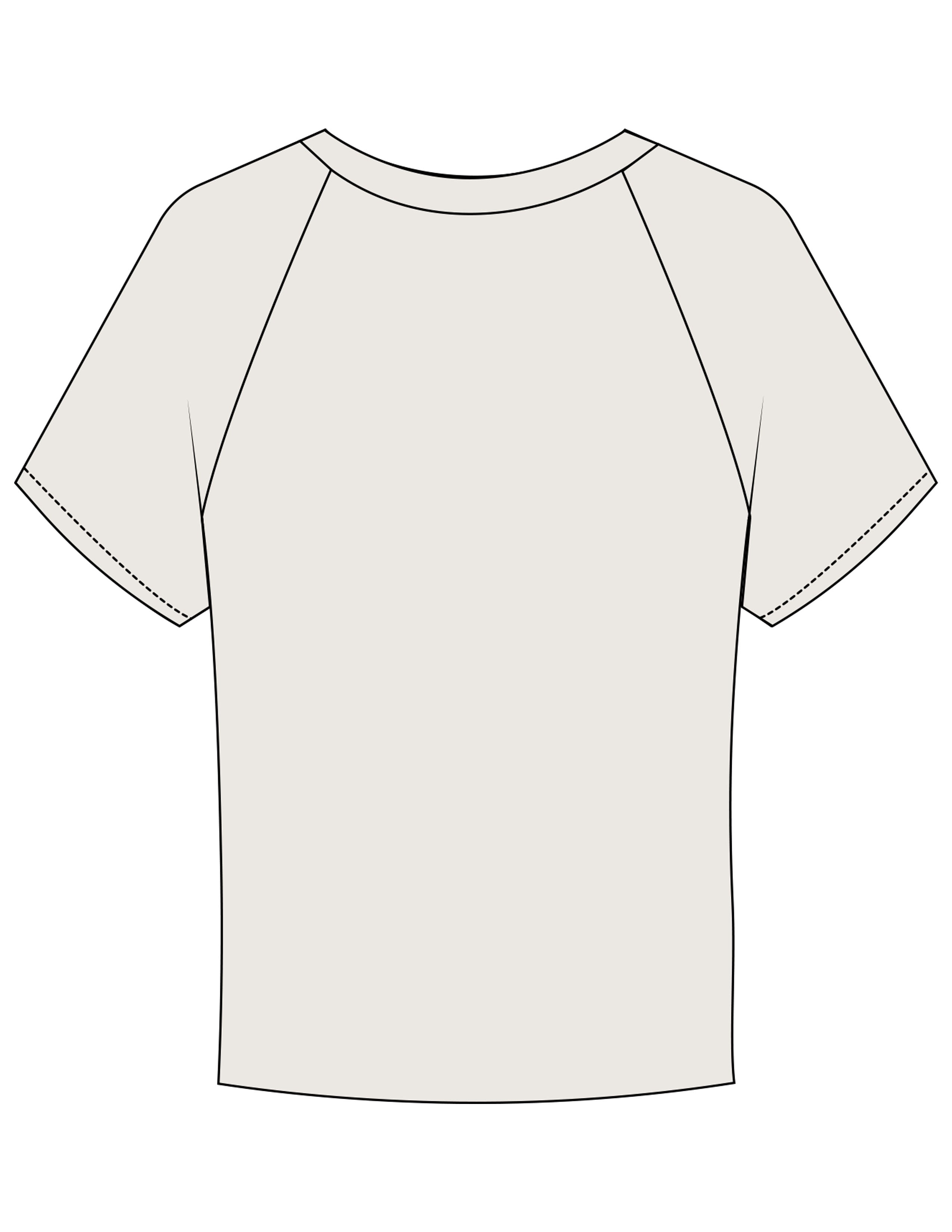 The Micro Rib Baby Tee - Natural - CSB - Center Chest Stacked - Printed - Green