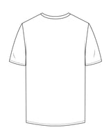The Mens Tee - White - UCSD Dance - Center Chest - Printed - Navy