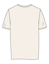 The Womens Tee - Off White - Facial Collective - Center Chest - Printed - Gray