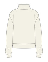 The Womens 1/4 Zip - Off White - Wyllow Physical Therapy - Left Chest - Embroidered - Green