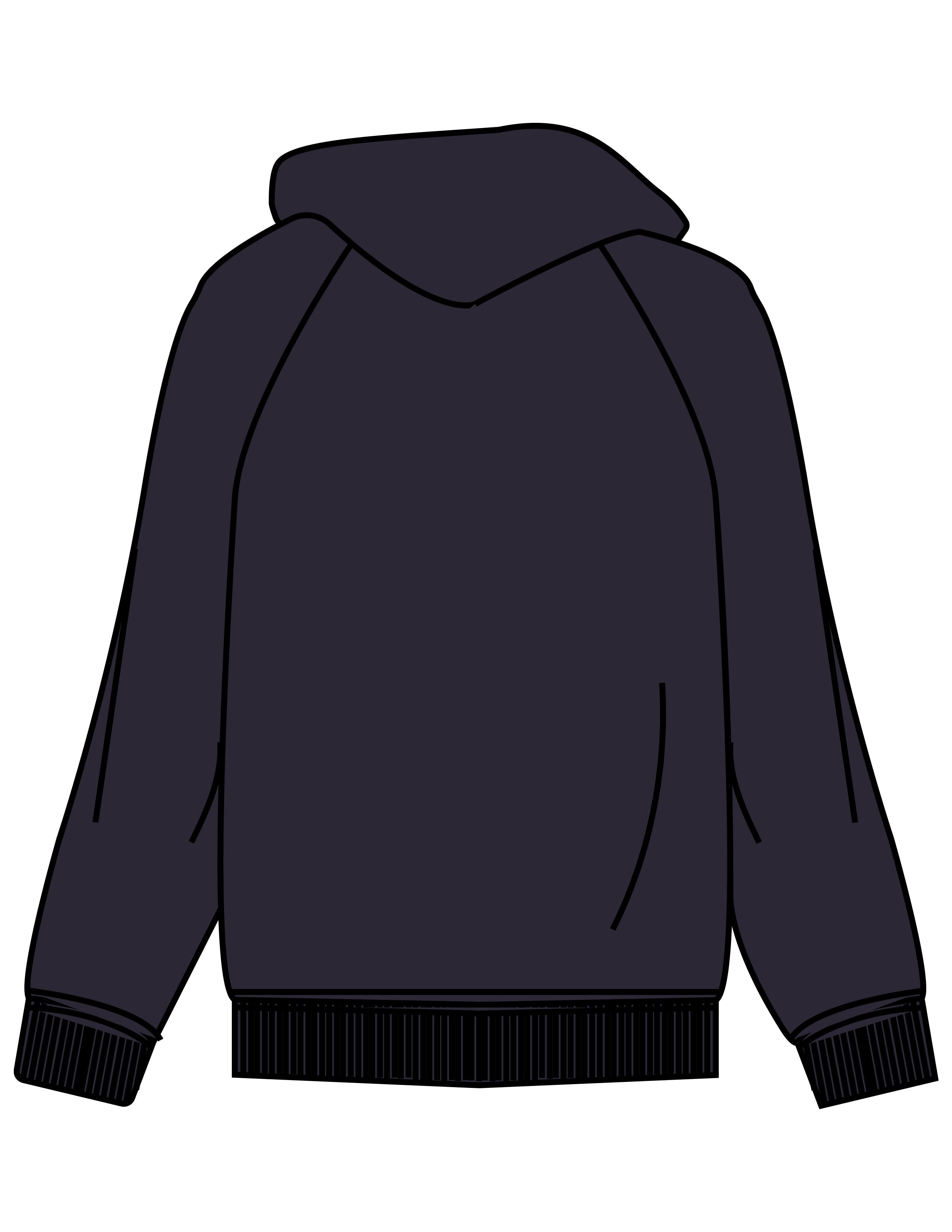The Mens Zip Hoodie - Ink - ETHOS Q3 PHOTOSHOOT - Left Chest - Printed - White