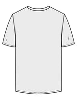 The Mens Tee - Off White - Mingle Mocktails - Center Chest Stacked & Left Sleeve - Printed - Green
