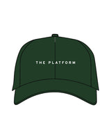 The Dad Hat - Forest - The Platform Studio - Center Crown - Embroidered - White