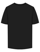 The Mens Tee - Black - Bare Pilates - Left Chest - Printed - White