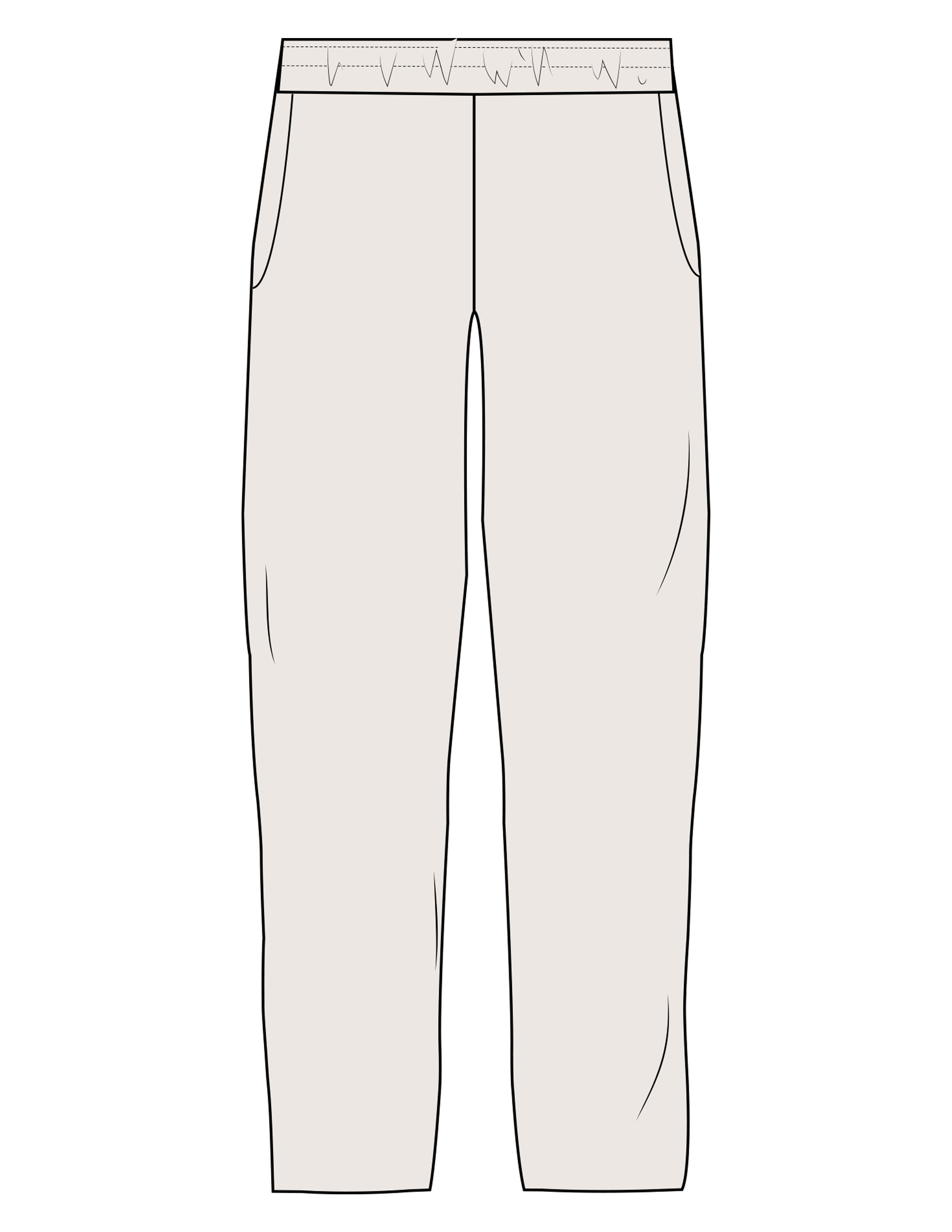 The Straight Leg Sweatpant - Bone - The Stu - Back Pocket - EMB - Tone on Tone