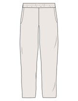 The Straight Leg Sweatpant - Bone - The Stu - Back Pocket - EMB - Tone on Tone