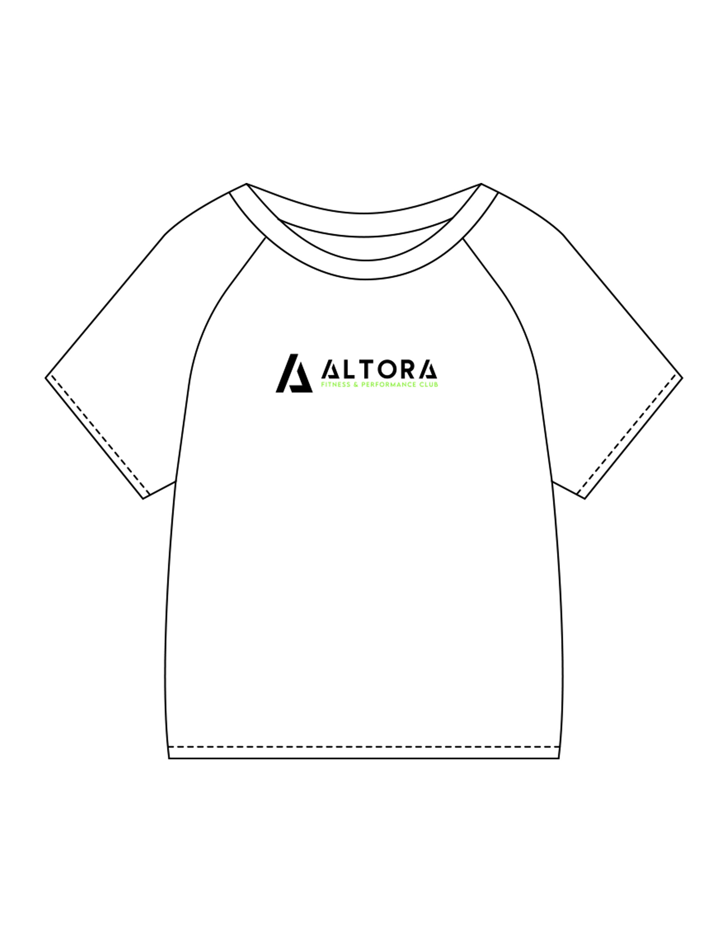 The Kids Tee - White - ALTORA - Center Chest - Printed - Full Color