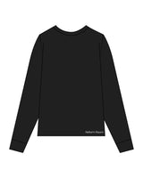 The Womens Long Sleeve - Black - Breindy Active - Left Chest & Lower Left Waist - Printed - Full Color