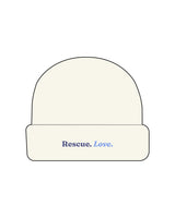 The Cable Knit Beanie - Off White - LLR - Center Brim - Embroidered - Full Color