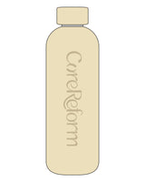 The Water Bottle - Cream - Core Reform - Center Body - Printed - Tone on Tone