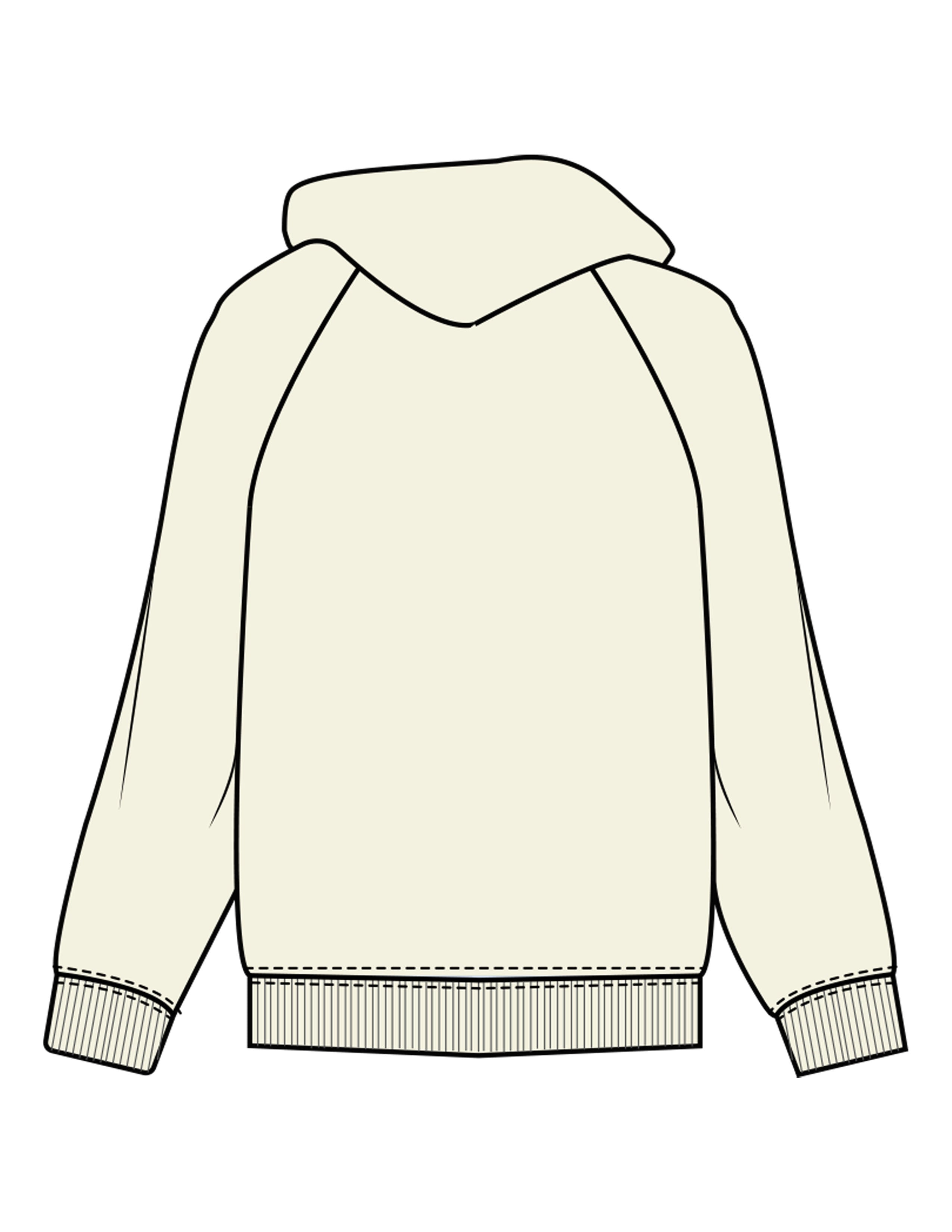 The Mens Hoodie - Butter - Plum Creek Church - Center Chest Stacked & Left Wrist - Printed - Full Color