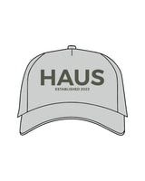 The Foam Trucker Hat - Bone - Haus of Fitness - Center Crown Stacked - Printed - Cypress