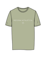 The Womens Tee - Pistachio - Reform Athletica - Chest Stacked - Printed - Full Color