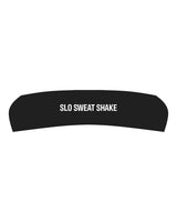 The Headband - Black - Powerhouse Fitness - Center Crown "SLO SWEAT" - Printed - White