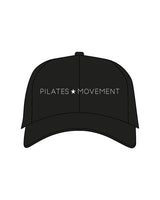 The Dad Hat - Black - Pilates Movement - Center - Text & Star - White