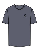 The Mens Tee - Petrol - Sol Lagree - Left Chest & Back STacekd - Printed - Full Color