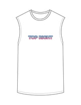 The Mens Classic Tank - White - Top Right Collectibles - Center Chest - Printed - Full Color
