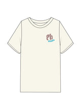 The Mens Heavyweight Tee - Off White - PHS - Left Chest & Back Stacked - Printed - Green