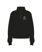 The WOMENS 1/4 Zip - Black - Palomino Labs - Left Chest - Printed  - Full Color