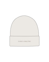 The Beanie - Bone - Evolve Collective - Center Brim - EMB - Brown
