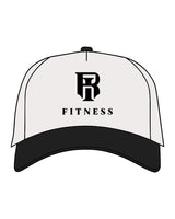 The Canvas Cap - Natural / Black - IR Fit -Center Crown - Embroidered - Black