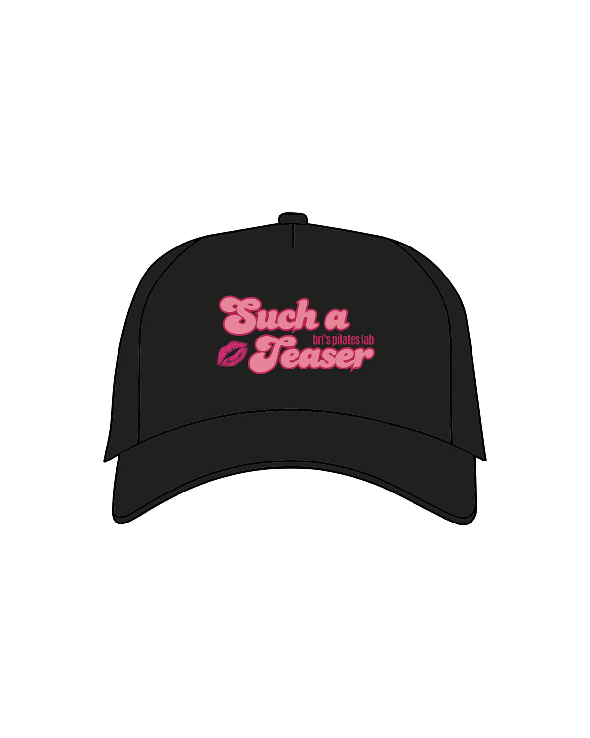 The Foam Trucker - Black - Bri's - Center Crown - Printed - Full Color