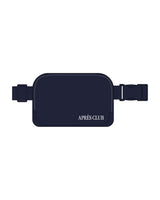 The Cross Body Bag - Navy - Lagree Tahoe - Bottom Left - Printed - White
